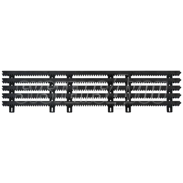 Nylon toothed rack 30 x 20 mm - 5 m
